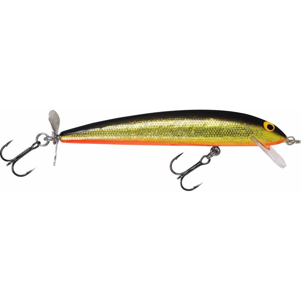 Bagley Bang O Lure Twin Spin, 5", Black/Gold