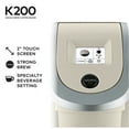 thumbnail image 6 of Keurig K200 Single-Serve K-Cup Pod Coffee Maker, Sandy Pearl, 6 of 10
