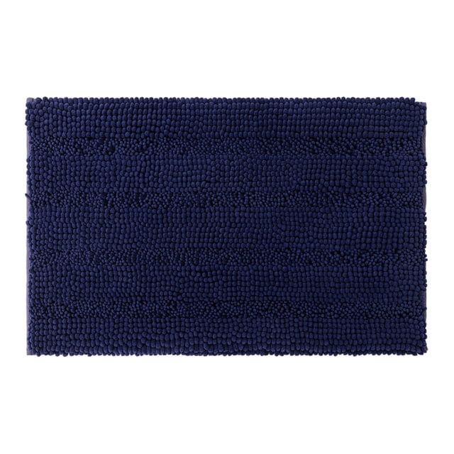 Matsuzay Alfombra de baño absorbente antideslizante inferior rápida y fuerte absorción chenilla baño cocina Juegos de accesorios de baño Armada