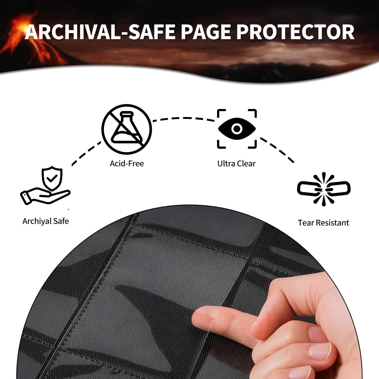 Aokeyee Trading Card Binder 3D Embossed Premium PU 9 Pocket 360 Cards Holder Card Album for MTG, TCG, Sport Cards