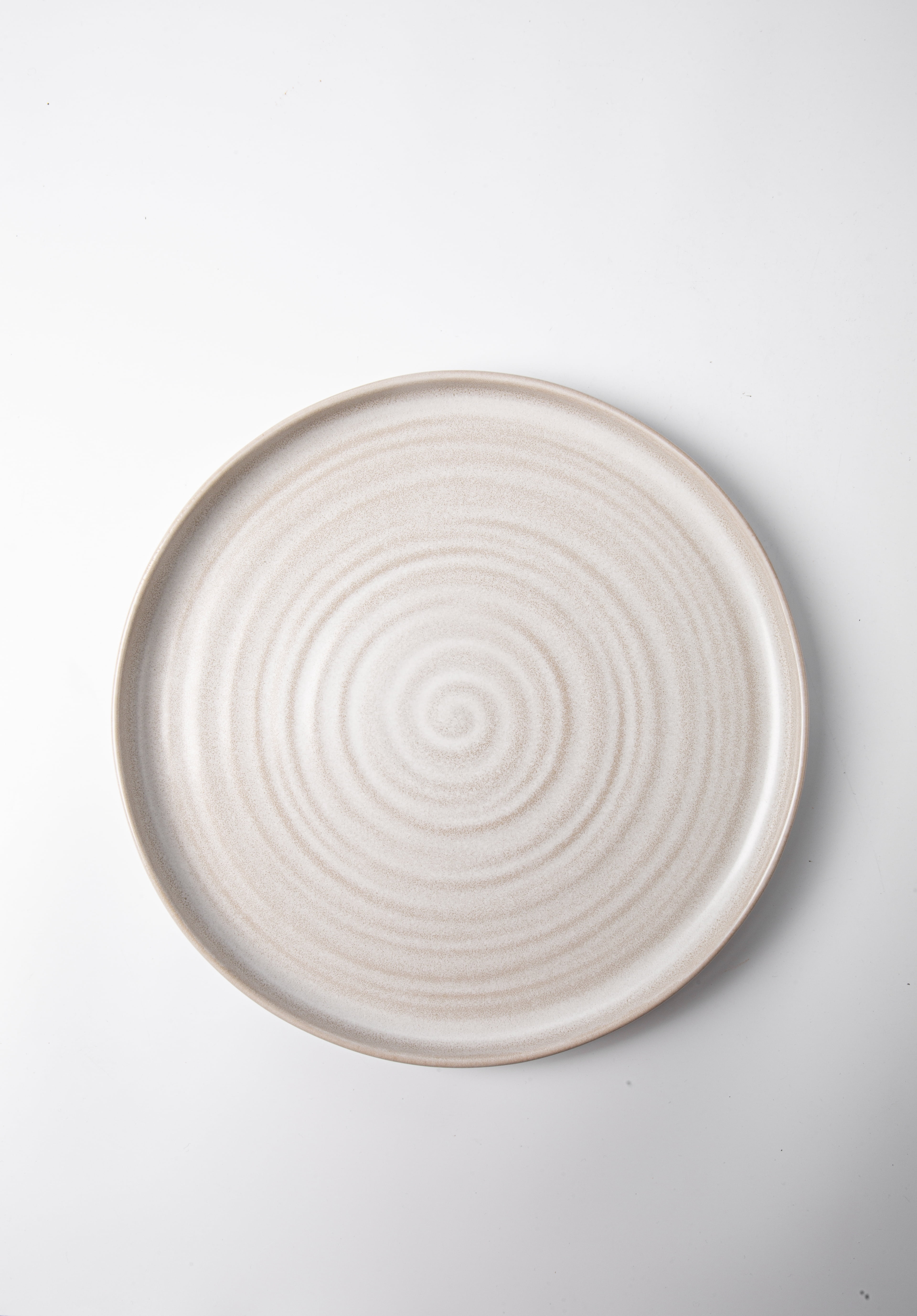 Better Homes & Gardens Collins Collection Cream Stoneware Round 10.4" Dinner Plate