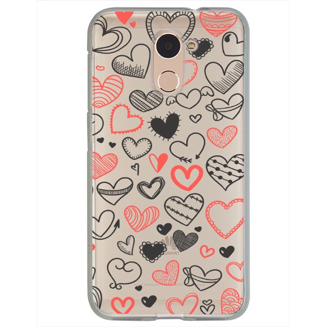 Funda para Huawei GW InstaCase con diseño de Corazones Love Collection