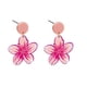 thumbnail image 2 of Pendientes de tuerca de flor rosa, bonitos pendientes de flor para mujer y niña, hipoalergénicos Wmkox8yii fajkfhkj5052, 2 of 9