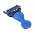 thumbnail image 4 of Blade , Storage Box  Blade Head Men Shaving Razors Removable Button IPX7 Waterproof Convenient  For Arms Blue, 4 of 8