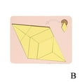 thumbnail image 5 of Wooden Geometric Puzzles Challenge Brain Teaser Decompression Puzzle[, 5 of 10