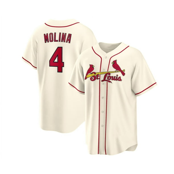 St. Louis Cardinals Maillot de Baseball MOLINA 4 ARENADO 28 Nom de Joueur Adulte Réplique