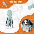 thumbnail image 3 of Pet Sniff Toy Pet Plush Toy Cat Dog Voice Octopus Shell Puzzle Toy Squeaky Dog Teeth Cleaning Chew Toy Pet Supplies (green), 3 of 7