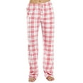 thumbnail image 1 of Innerwin Palazzo Pants Wide Leg Ladies Pajamas Bottoms Holiday Drawstring Lounge Pink M, 1 of 2