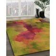 thumbnail image 2 of Ahgly Company Indoor Rectangle Patterned Caramel Brown Area Rugs, 8' x 10', 2 of 6