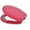 Burgundy, variant on J&V Textiles Round Wooden Toilet Seat With Beveled Edge Light Blue