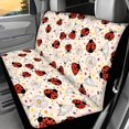 thumbnail image 2 of POLERO Ladybug Daisy Theme Car Seat Covers Back Seat for Dogs, 2 Pieces Back Seat Protectors Non-Slip Stretch Rear Bench Seat Covers, 2 of 7