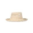 thumbnail image 3 of Time and Tru Women’s Handmade Paper Straw Bucket Hat, One Size, 3 of 3