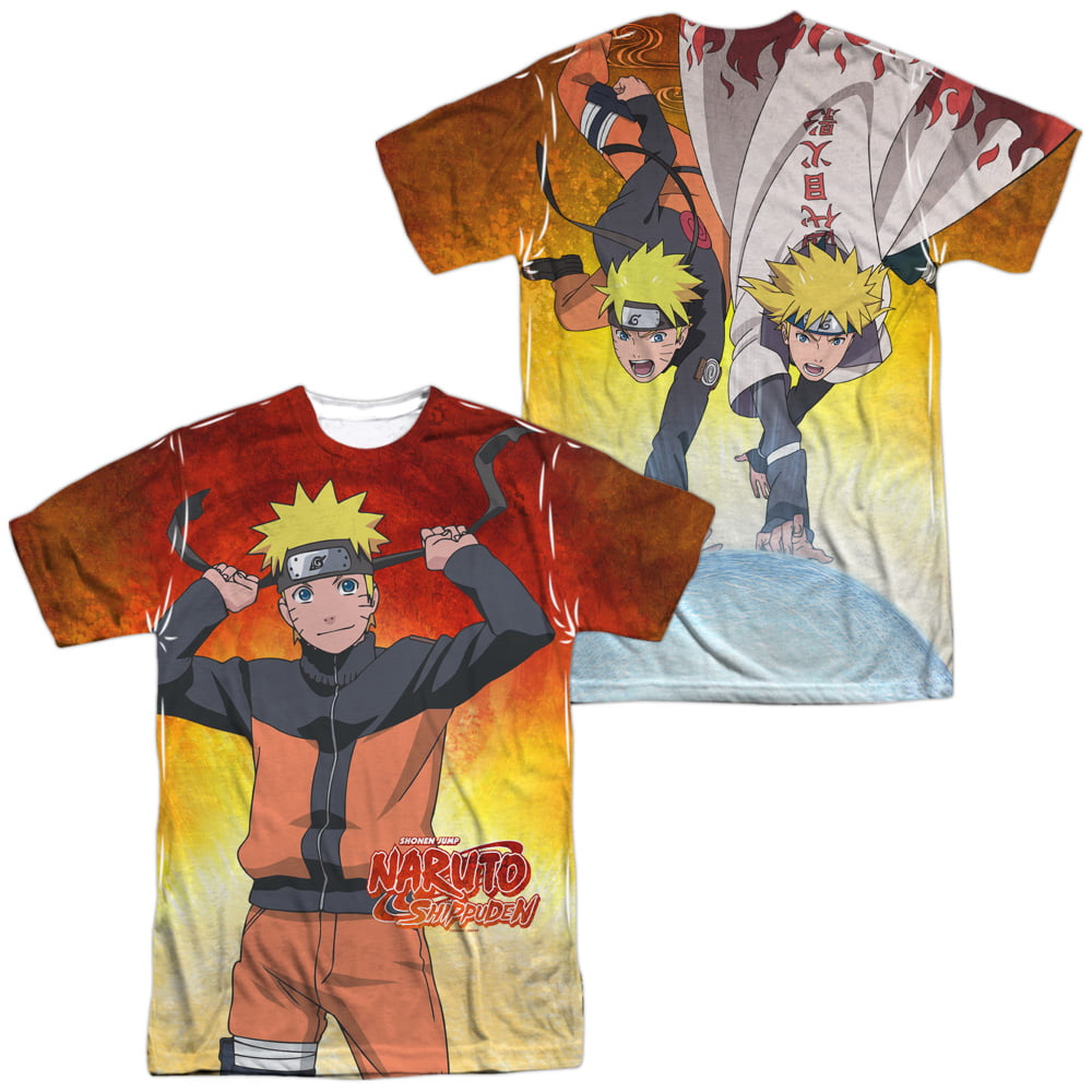 Naruto - Naruto (Front/Back Print) - Short Sleeve Shirt - Small ...