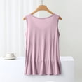 thumbnail image 4 of XDIAHBPL Camisole Tops For Women Casual Loose Chest Pad Suspenders Yoga Bottom Shirt Vest Tank Tops, 4 of 6