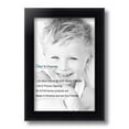 thumbnail image 2 of ArtToFrames 8x12 Inch Satin Black Bull Nose Picture Frame, This Black Wood Poster Frame is Great for Your Art or Photos, Comes with Regular Glass (1417), 2 of 7
