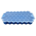 thumbnail image 1 of Bandejas para cubitos de hielo, bandejas flexibles para cubitos de hielo con tapa, para bebidas frías, whisky y cócteles, 1 of 5