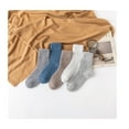 thumbnail image 5 of Bibifish Womens Socks 5 Pairs Thick Warm Winter Socks Crew Length Soft Casual Muti-Color Matching Thermal Sock Sets For Adult, 5 of 9