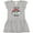 AC-Heather Grey, variant on Inktastic I Love my Pap Pap Girls Toddler Dress