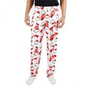 Hello Kitty 862965-2xlarge Strawberry Tie - Dye All Over Print Sleep Pants, Red & White - 2XL