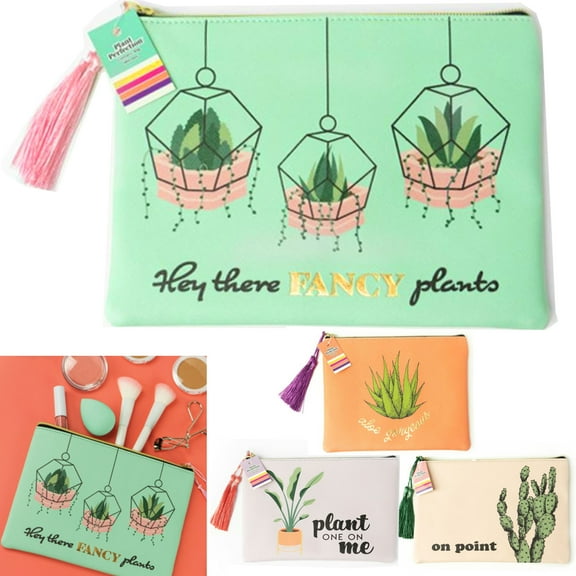 1 Beauty Cosmetic Pouch Makeup Bag Case Zippered Toiletry Purse Organizer Travel