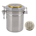thumbnail image 1 of Tarro humidificador, tarro para puros, tarro de almacenamiento de acero inoxidable, tarro de almacenamiento de acero inoxidable de alta capacidad, 1 of 8