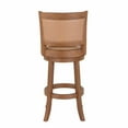 thumbnail image 5 of Augusta Bar Height Kitchen Swivel Bar Stool - Chestnut Wire-Brush, 5 of 6