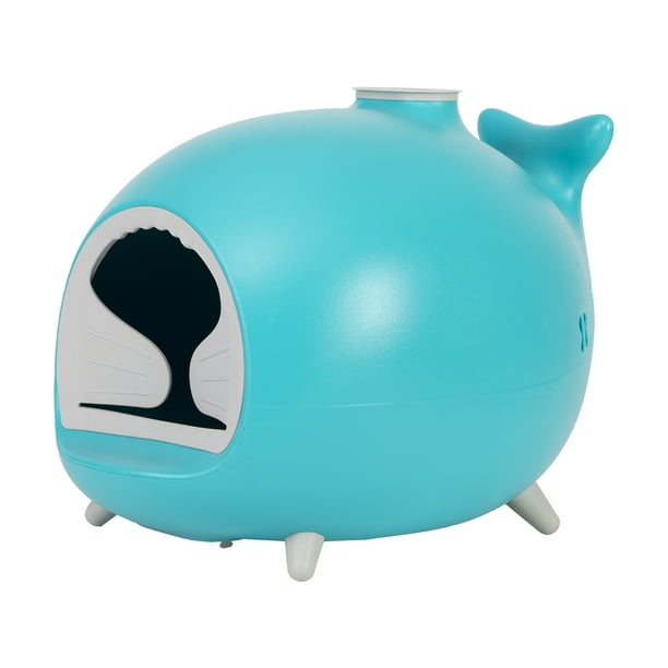 Amdohai Cat Litter Box Easy and Quick Cleaning No Smell Pet Jumbo