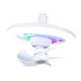 thumbnail image 1 of Ventilador de techo con luz, lámpara regulable multifuncional RGB con control remoto, herramienta de iluminación de 10 pulgadas para dormitorio, sala, 1 of 9
