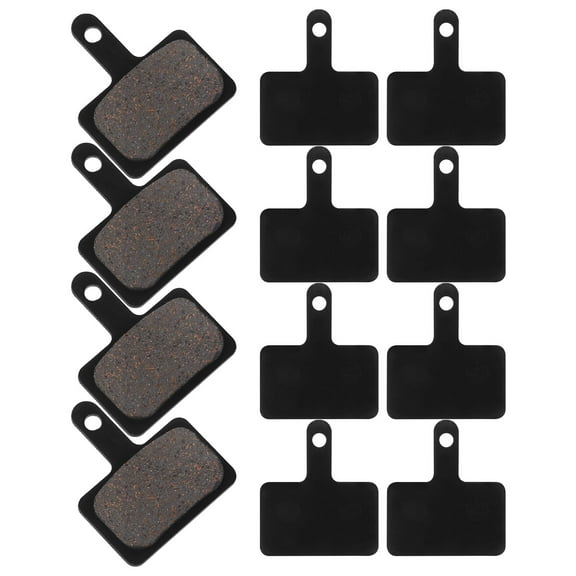 FUTUREORYY Bike Brakes Pads Set Disc Brake Block Pad Black 6 Sets