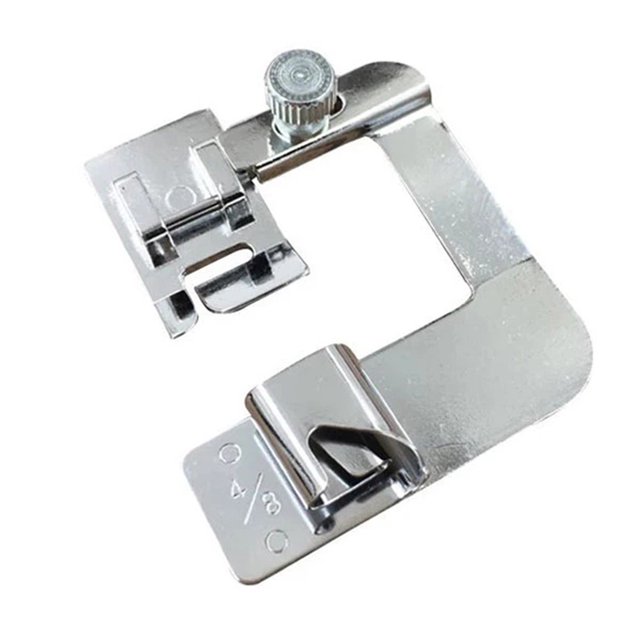 Industrial Sewing Machine 1Pc Rolled Hem Pressure Foot Sewing Machine for Singer Brother Low Shank Adapter