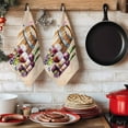 thumbnail image 6 of Vintage Watercolor Wine Kitchen Towels Set of 4, Farmhouse Cask Grapes Country Absorbent Dish Towels for Kitchen, Microfiber Hand Towel, Quick Drying Tea Towel for Cleaning Decorative Dishcloths, 6 of 7
