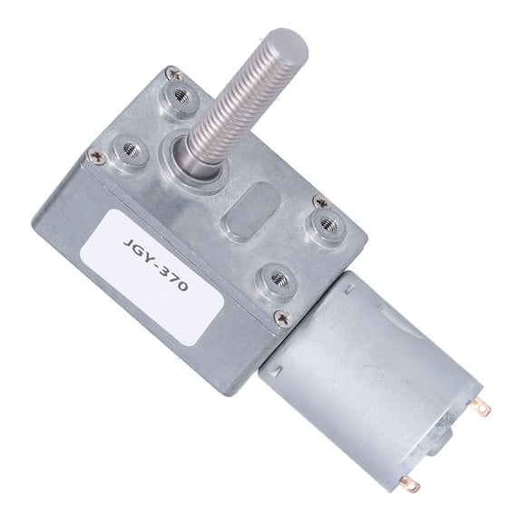 Worm Gear Box, Wearproof Rustproof Low Speed Gear Reducer Long Service Life Low Power Consumption Silent Operation For DIY Model For Mini Motor Making ANGGREK Otros
