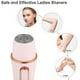 thumbnail image 2 of Facial Hair Removal for Women, 4 in 1 Hair Trimmer Hair Remover for Eyebrow, Legs, Bikini, Nose, with USB Charger, Pink, 2 of 8