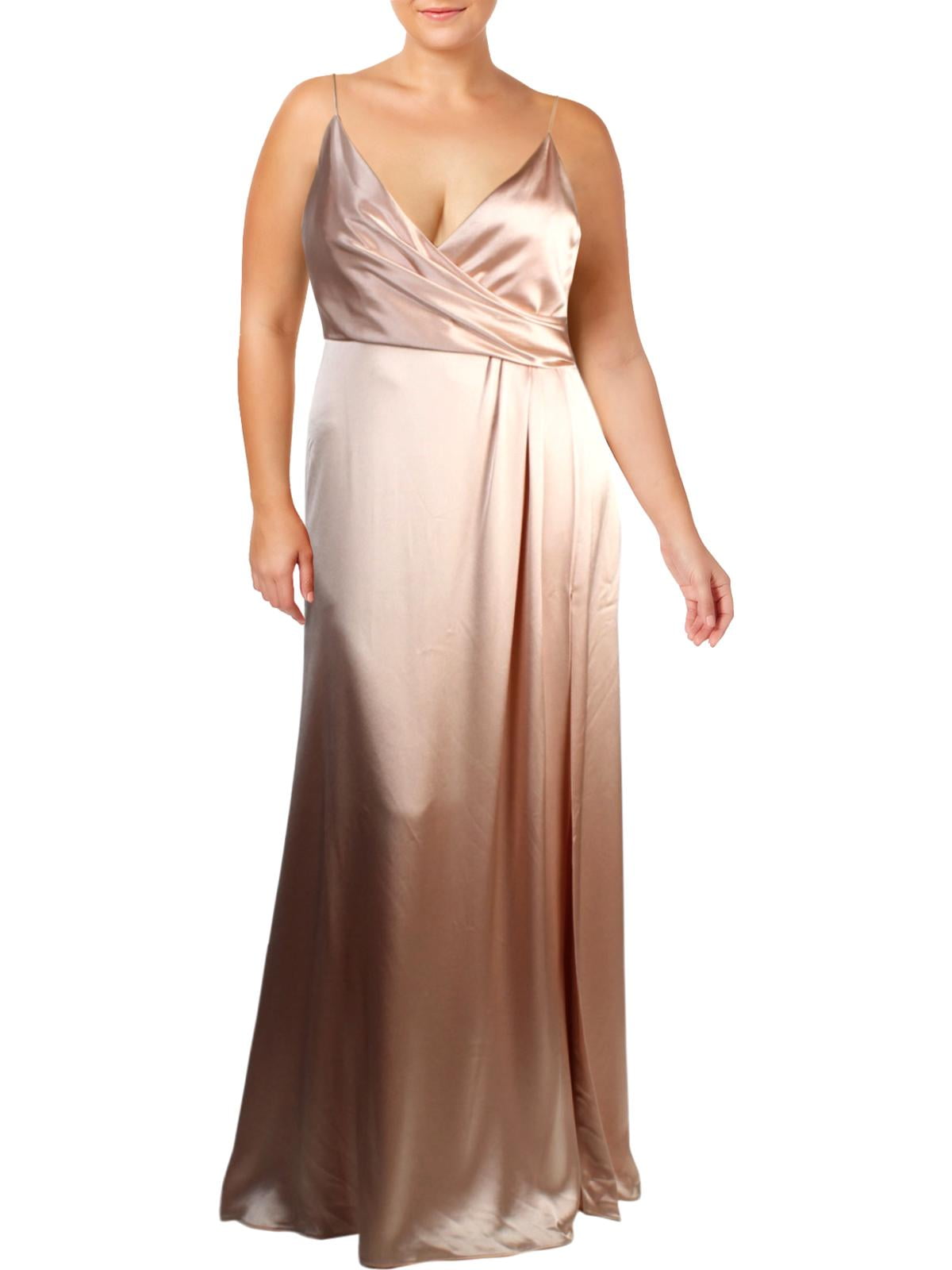 wrap long gown
