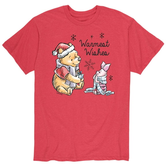 Winnie The Pooh - Warmest Wishes - Men's Short Sleeve Graphic T-Shirt
