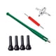 thumbnail image 1 of Juego de 7 extractores de válvulas TR412 para neumáticos, accesorios para coche, extractor de núcleos de válvulas para coche y camión, 1 of 8