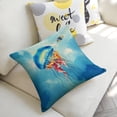 thumbnail image 5 of Jellyfish fishlinen throw pillowcase decoration pillowcase gifting preferred 18x18 inch cushion cover 4 sets sofa pillowcase sofa bedroom living room car, 5 of 8