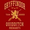 thumbnail image 2 of Mens Harry Potter Gryffindor Quidditch Gold Team Seeker T Shirt, 2 of 5