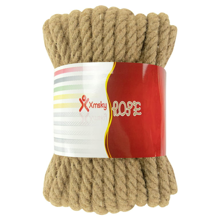 16mm Jute Hemp Rope Natural Thick Rope Craft Twine For Gardening
