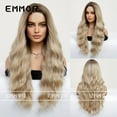 thumbnail image 4 of Amazon Cross-Border Hot-Selling Forehead Lace Multi-Color Middle Part Big Wave Long Curly Fashion Wig Full Head Hairstyle, 4 of 9