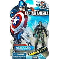Marvel's Hydra Armored Soldier Action Figure Black Gloves Movie Series