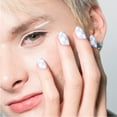 thumbnail image 5 of Chillhouse Chill Tips Press On Nails, Checked Out, Oval Style, 30 Count, 5 of 12