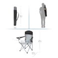 thumbnail image 3 of Ozark Trail Comfort Mesh Chair, Holds up to 225lbs, 600D Polyester, Steel Frame, 3 of 6