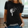 thumbnail image 2 of AMERTEER T-Shirt à Manches Courtes Imprimé pour Femme, 2 of 5