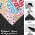 thumbnail image 3 of Vibrant Mixed Pioneer Flower Pattern Kitchen Rugs Sets Of 3,Kitchen Runner Rugs Non Skid Washable,Decorative Kitchen Floor Mats for Kitchen,Sink,Laundry,17"x30"+ 17"x47" + 17"x59", 3 of 6