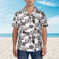 thumbnail image 4 of Daiia Beach Hawaiian Shirt for Men Gentle Cotton Regular Short Sleeve Casual-X-Large, 4 of 9