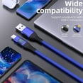 thumbnail image 4 of USB C to USB C Cable 100W Fast Charging Cord Long USB C Cable Speed Data Cable Easy to Carry for Smartphones, 4 of 11