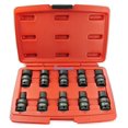thumbnail image 2 of Cal Hawk Tools BISSU103M 10 Piece 3/8" Drive Shallow Universal Impact Ball Metric Socket Set, 2 of 4