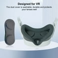 thumbnail image 2 of Lens Protective Cover Anti-Scratch Dustproof Lens Case Lens Cap Replacement for Meta Quest 3S/3/2/Pico4 Ultra VR Accessories, 2 of 9