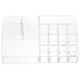 thumbnail image 1 of Organizador de maquillaje cosmético transparente, organizador de lápiz labial, organizador de almacenamiento de cosméticos, 1 of 8